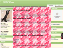 Tablet Screenshot of fandetalon.easy4blog.com